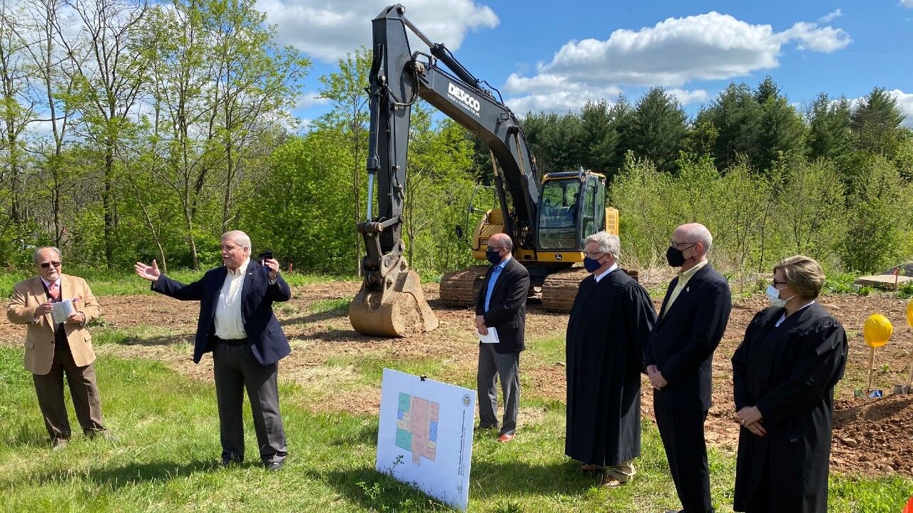Berks magisterial district judge office groundbreaking